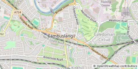 Map of Glasgow