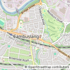 Map of Glasgow