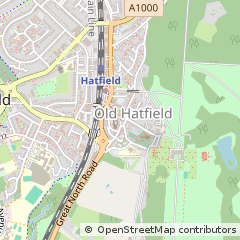 Map of Hatfield