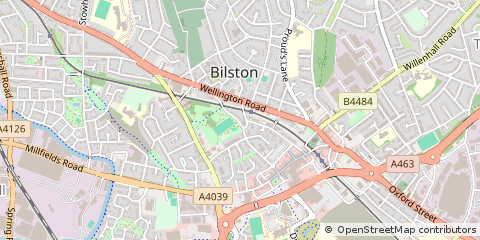 Map of Wolverhampton