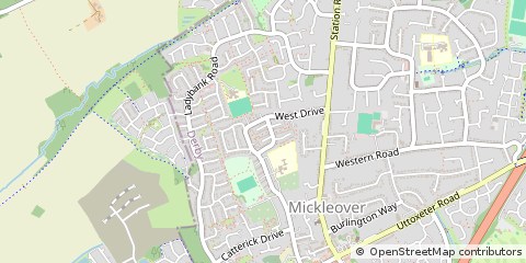 Map of Derby