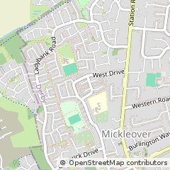 Map of Derby