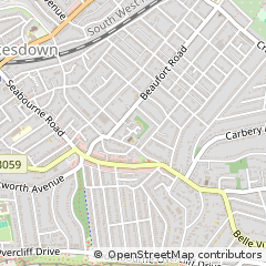 Map of Bournemouth