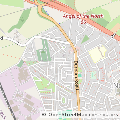 Map of Birtley, Tyne & Wear