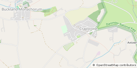 Map of Yelverton, Devon