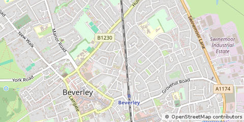 Map of Beverley