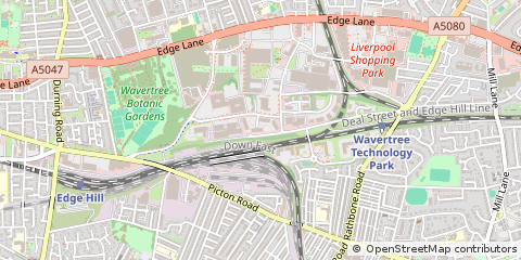 Map of Liverpool