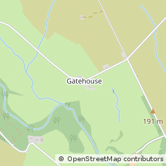 Map of Hexham, Northumberland