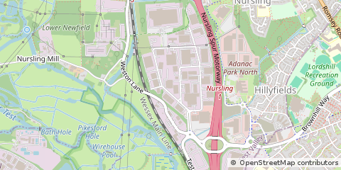 Map of Southampton