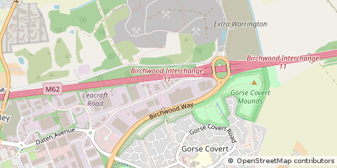 Map of Risley, Warrington