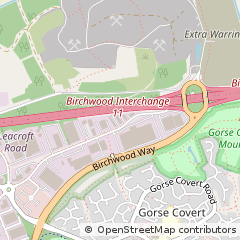 Map of Risley, Warrington