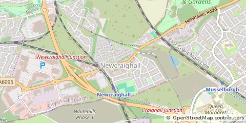Map of Musselburgh