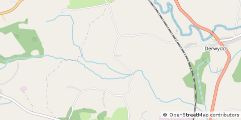 Map of Ammanford, Carmarthenshire