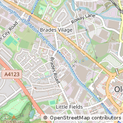 Map of Oldbury, West Midlands