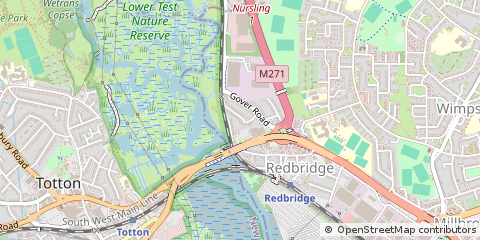 Map of Southampton