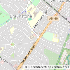 Map of Leicester
