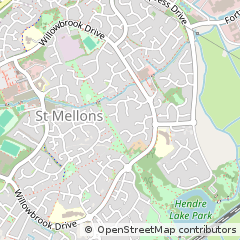 Map of Cardiff