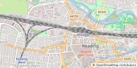 Map of Reading