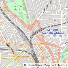 Map of Brighton