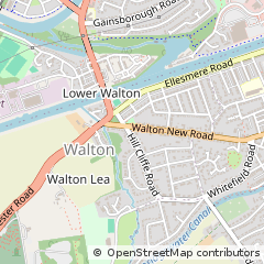 Map of Warrington