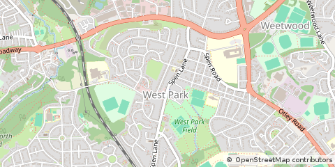 Map of Leeds