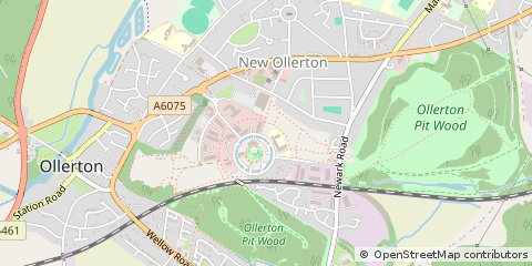 Map of Newark, Nottinghamshire