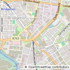 Map of Glasgow