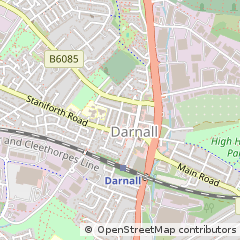 Map of Sheffield