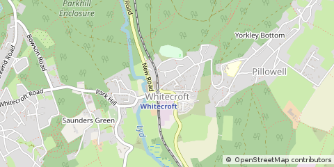 Map of Lydney, Gloucestershire