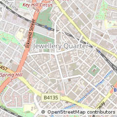 Map of Birmingham, West Midlands