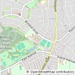 Map of Bedford