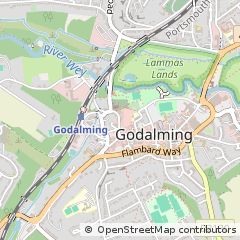 Map of Godalming