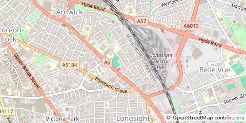 Map of Manchester