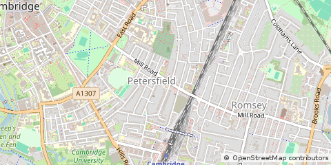 Map of Cambridge