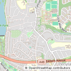 Map of Cardiff