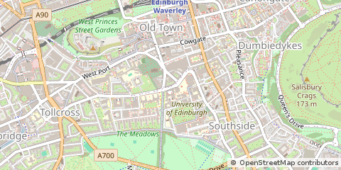 Map of Edinburgh