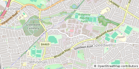 Map of Bristol