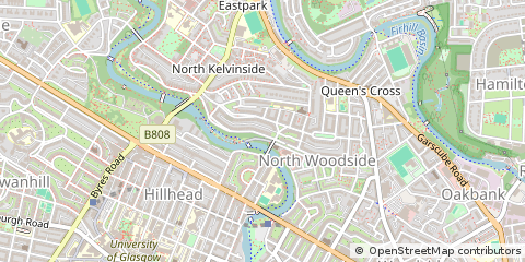 Map of Glasgow