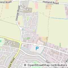 Map of Clacton-on-SEA, Essex