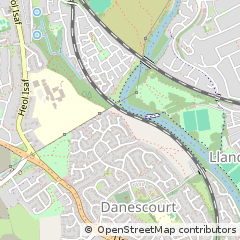 Map of Cardiff