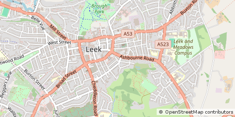 Map of Leek