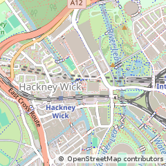 Map of London, Hackney