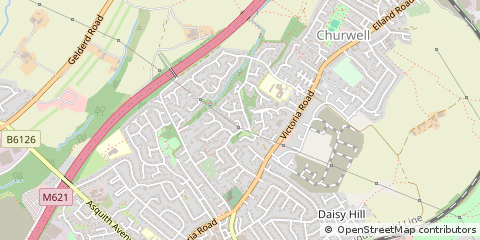 Map of Leeds