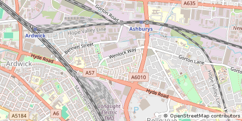 Map of Manchester