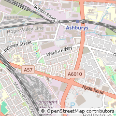 Map of Manchester