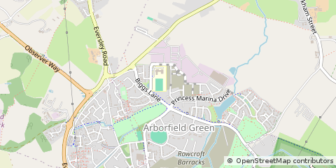 Map of Reading, Berkshire