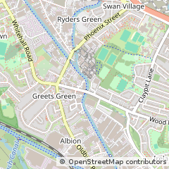 Map of West Bromwich, West Midlands