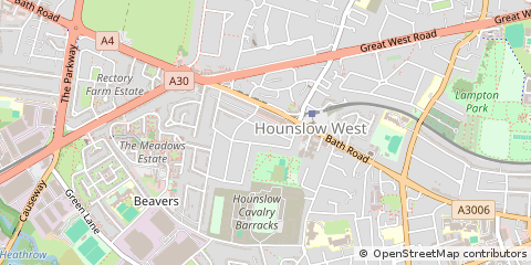 Map of Hounslow