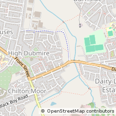 Map of Houghton LE Spring, Tyne & Wear