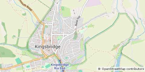 Map of Kingsbridge